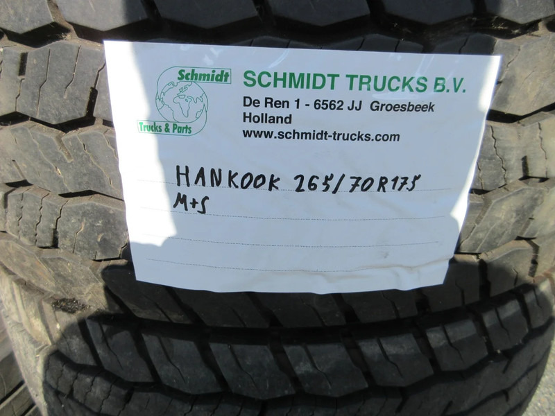 Hankook 265/70 R 17.5 M+S ACHTERBANDEN MET STAAL WIEL PROFIEL CA 80 % - Guma za Kamion: slika 3 Hankook 265/70 R 17.5 M+S ACHTERBANDEN MET STAAL WIEL PROFIEL CA 80 % - Guma za Kamion: slika 3