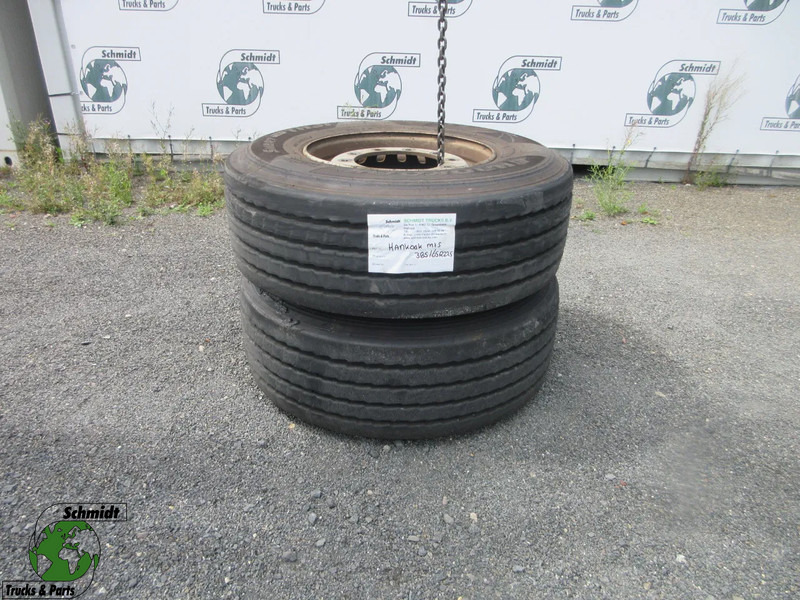 Hankook 385 / 65 R 22.5 OPLEGGER BANDEN MET STAAL WIEL - Guma za Kamion: slika 1 Hankook 385 / 65 R 22.5 OPLEGGER BANDEN MET STAAL WIEL - Guma za Kamion: slika 1