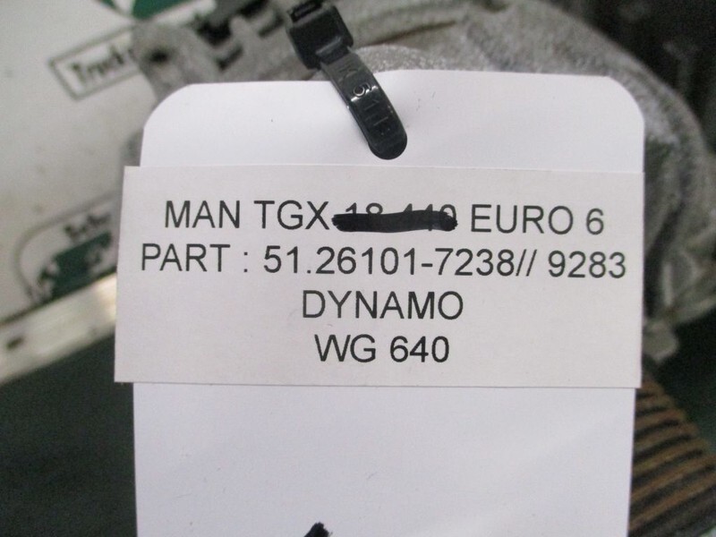 MAN 51.26101-7238 // 9283 - Alternator za Kamion: slika 2 MAN 51.26101-7238 // 9283 - Alternator za Kamion: slika 2