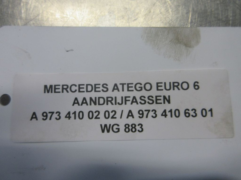 Mercedes-Benz A 973 410 02 02 // A 973 410 63 01 AANDRIJF AS ATEGO EURO 6 - Polosovina za Kamion: slika 5 Mercedes-Benz A 973 410 02 02 // A 973 410 63 01 AANDRIJF AS ATEGO EURO 6 - Polosovina za Kamion: slika 5
