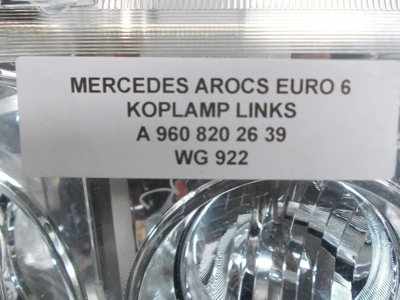 Mercedes-Benz ACTROS A 960 820 26 39 KOPLAMP LINKS EURO 6 - Prednja svetla za Kamion: slika 3 Mercedes-Benz ACTROS A 960 820 26 39 KOPLAMP LINKS EURO 6 - Prednja svetla za Kamion: slika 3