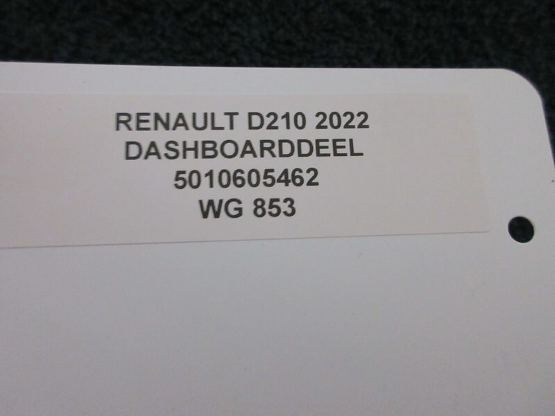 Renault 5010605462 SCHAKEL PANEEL D 210 EURO 6 - Električni sistem za Kamion: slika 2 Renault 5010605462 SCHAKEL PANEEL D 210 EURO 6 - Električni sistem za Kamion: slika 2