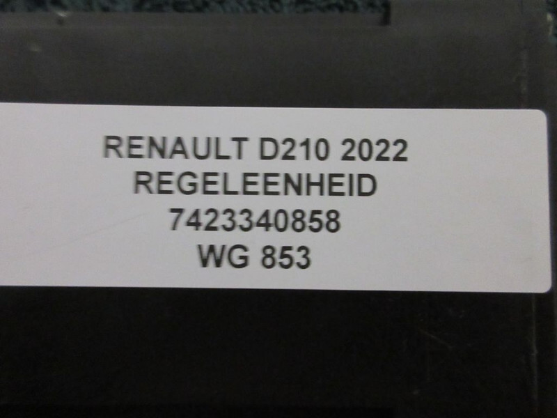 Renault 7423340850 REGELMODULATOR D210 EURO 6 MODEL 2022 - Električni sistem za Kamion: slika 3 Renault 7423340850 REGELMODULATOR D210 EURO 6 MODEL 2022 - Električni sistem za Kamion: slika 3
