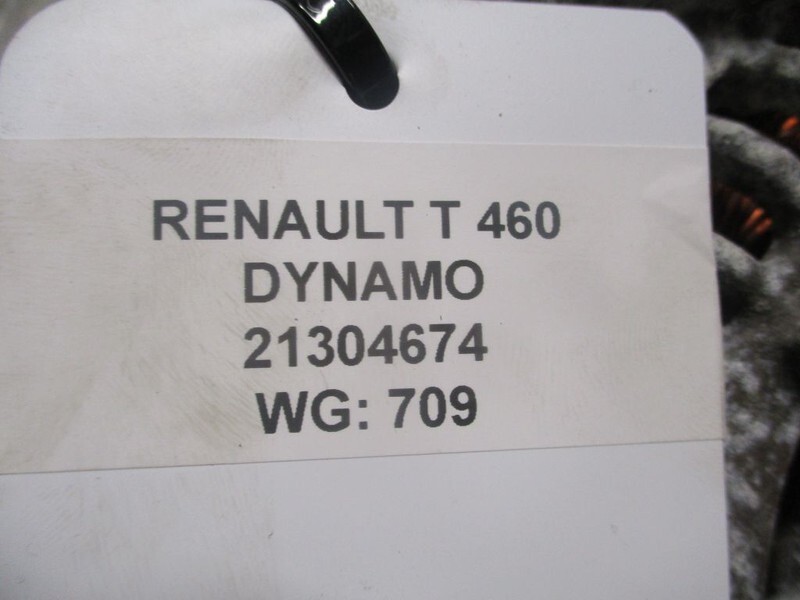 Renault T SERIE 21304674 DYNAMO - Alternator za Kamion: slika 3 Renault T SERIE 21304674 DYNAMO - Alternator za Kamion: slika 3