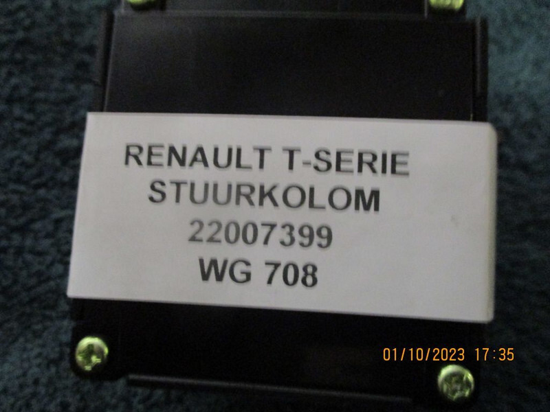 Renault T-SERIE 22007399 STUURKOLOM EURO 6 - Električni sistem za Automobil: slika 2 Renault T-SERIE 22007399 STUURKOLOM EURO 6 - Električni sistem za Automobil: slika 2