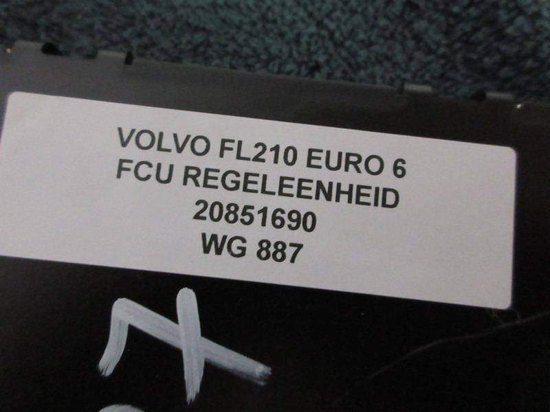 Volvo FL210 20851690 FCU REGELEENHEID EURO 6 - Električni sistem za Kamion: slika 3 Volvo FL210 20851690 FCU REGELEENHEID EURO 6 - Električni sistem za Kamion: slika 3