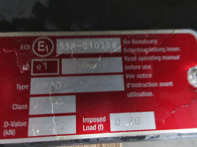 Jost JSK 37C G50-X D152 U20 JSK 37C G50-X D152 U20 KOMT VAN MAN 24.460 MODEL 2020 - Spojnica na petom točku za Kamion: slika 5 Jost JSK 37C G50-X D152 U20 JSK 37C G50-X D152 U20 KOMT VAN MAN 24.460 MODEL 2020 - Spojnica na petom točku za Kamion: slika 5