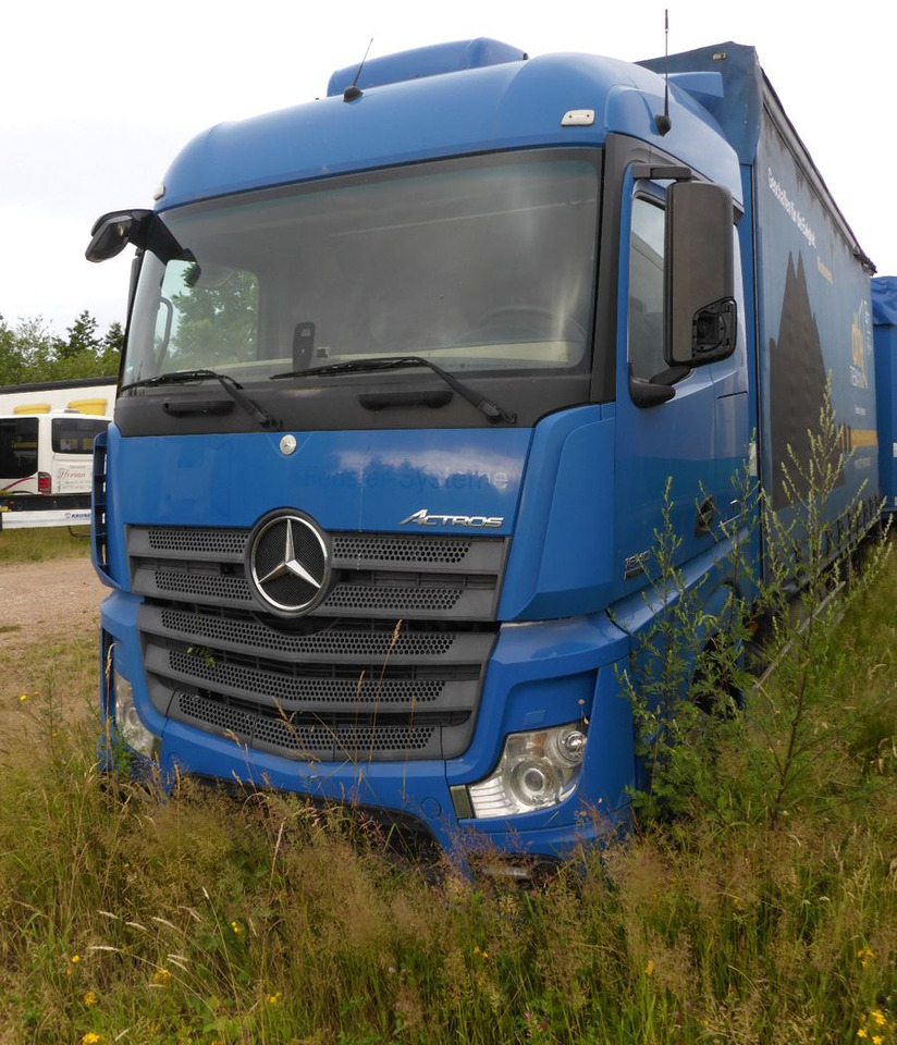 Mercedes-Benz 1840 Top Zustand 106 m3 Euro 6 + Anhänger - Kamion sa ceradom: slika 1 Mercedes-Benz 1840 Top Zustand 106 m3 Euro 6 + Anhänger - Kamion sa ceradom: slika 1