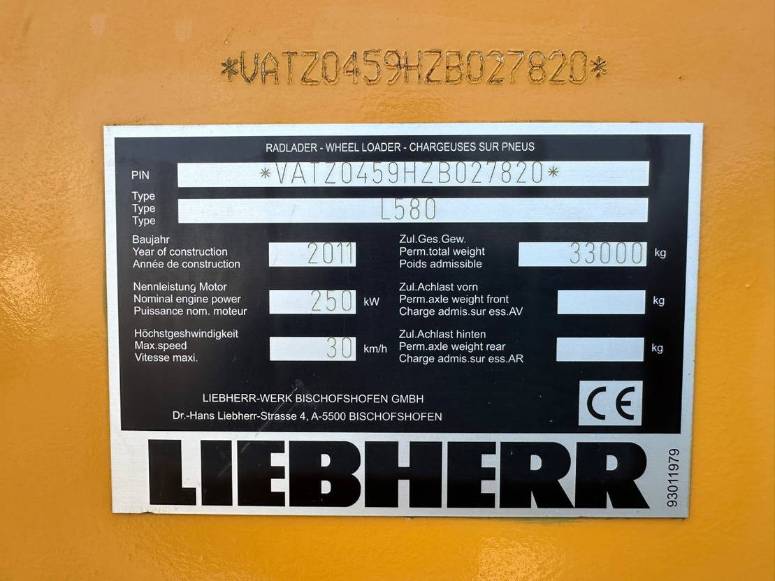 Liebherr L580 Loghandler - Utovarivač točkaš: slika 4 Liebherr L580 Loghandler - Utovarivač točkaš: slika 4