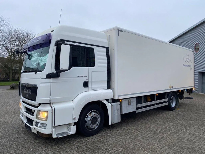 MAN TGS18.360 / HEATED BOX / FULL-AIR / PLATFORM / ONLY:392217 KM / MANUAL / EURO-4 / 2008 - Kamion sa zatvorenim sandukom: slika 1 MAN TGS18.360 / HEATED BOX / FULL-AIR / PLATFORM / ONLY:392217 KM / MANUAL / EURO-4 / 2008 - Kamion sa zatvorenim sandukom: slika 1