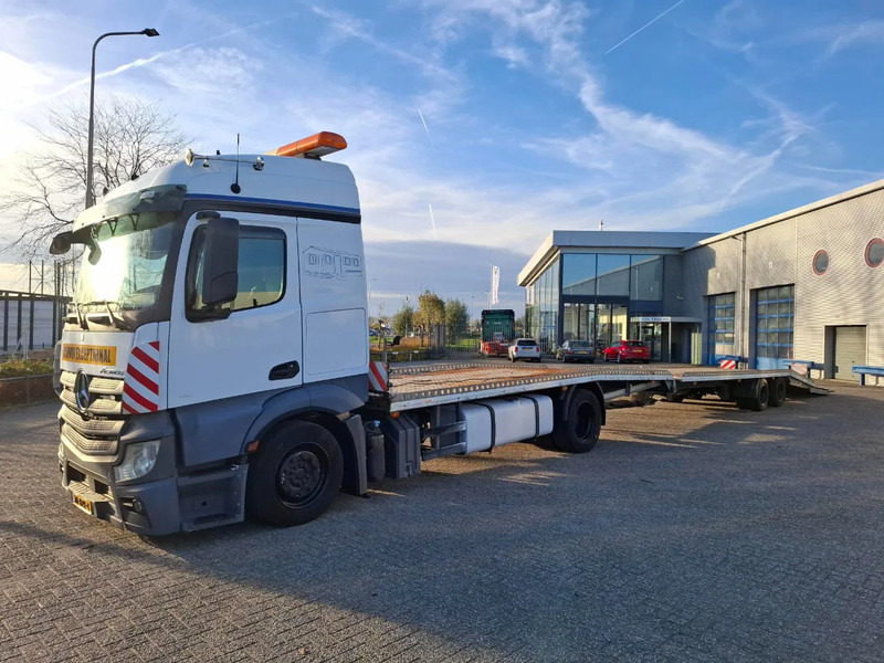 Mercedes-Benz Actros 1842 / NL TRUCK / CAR CARRIER COMBINATION / TUV: 11-12-2025 / 1XWINCH / FRANZ MERSCH / GALVANIZED / SMART TACHO / AUTOMAT - Kamion za prevoz automobila: slika 1 Mercedes-Benz Actros 1842 / NL TRUCK / CAR CARRIER COMBINATION / TUV: 11-12-2025 / 1XWINCH / FRANZ MERSCH / GALVANIZED / SMART TACHO / AUTOMAT - Kamion za prevoz automobila: slika 1