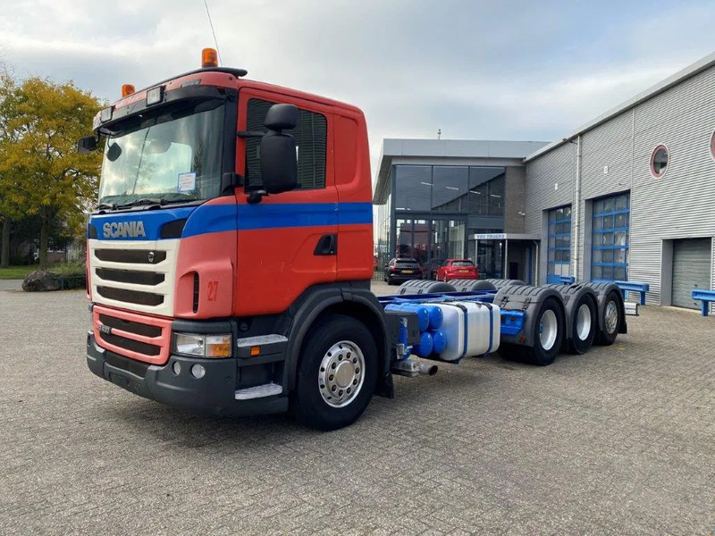 Scania G400 / 8X4 / 9TON FRONT AXLE / PTO / LIFT+LENKACHSE / ALCOA'S / AIRCO / MANUAL / EURO-5 / 2011 - Kamion sa golom šasijom i zatvorenom kabinom: slika 1 Scania G400 / 8X4 / 9TON FRONT AXLE / PTO / LIFT+LENKACHSE / ALCOA'S / AIRCO / MANUAL / EURO-5 / 2011 - Kamion sa golom šasijom i zatvorenom kabinom: slika 1