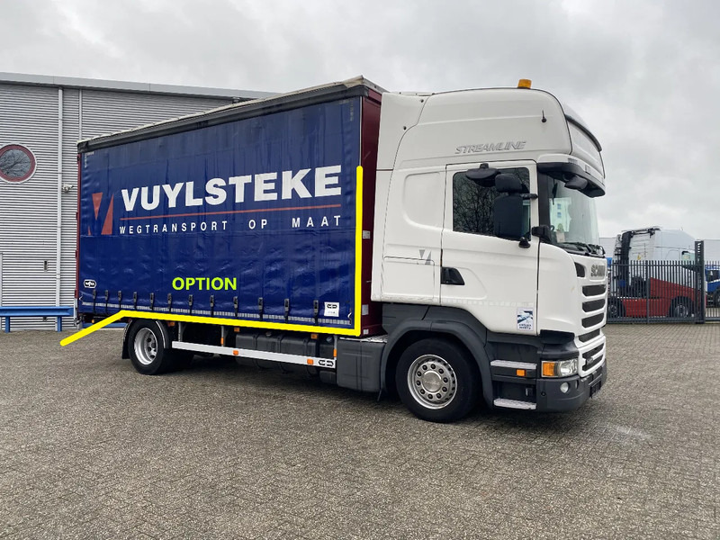 Scania R450 / RETARDER / FULL-AIR / LWDS / DOUBLE TANK / SLIDING ROOF / ONLY:763634 KM / AUTOMATIC / EURO-6 / 2016 - Kamion sa zatvorenim sandukom: slika 4 Scania R450 / RETARDER / FULL-AIR / LWDS / DOUBLE TANK / SLIDING ROOF / ONLY:763634 KM / AUTOMATIC / EURO-6 / 2016 - Kamion sa zatvorenim sandukom: slika 4