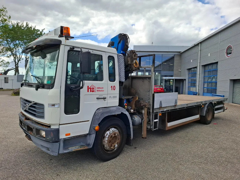 Kamion sa dizalicom Volvo FL6-220 / HMF 910 / REMOTE / ONLY:493620 KM / AIRCO / FULL-AIR / MANUAL / EURO-3 / 2003: slika 10