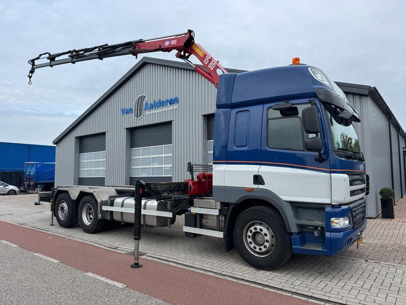 DAF CF85-360 6x2 HMF 1580 / 4S, EURO 5 - Kamion sa dizalicom: slika 1 DAF CF85-360 6x2 HMF 1580 / 4S, EURO 5 - Kamion sa dizalicom: slika 1