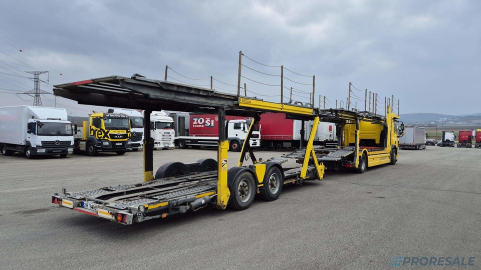 DAF FA CF 75.360 EURO 5 přepravník aut - prodejné jen s přívěsem GROENEWOLD P0461K - cena je za celou soupravu - Kamion za prevoz automobila: slika 3 DAF FA CF 75.360 EURO 5 přepravník aut - prodejné jen s přívěsem GROENEWOLD P0461K - cena je za celou soupravu - Kamion za prevoz automobila: slika 3