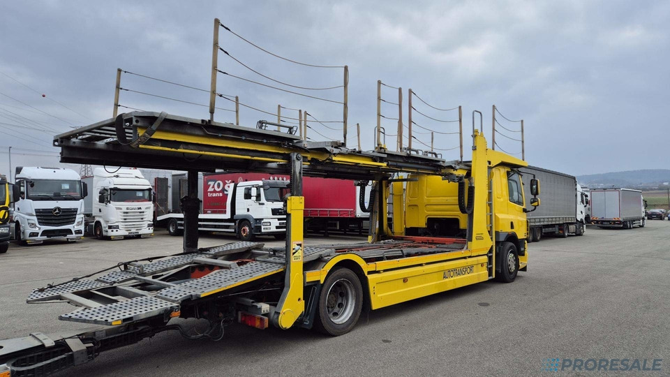 DAF FA CF 75.360 EURO 5 přepravník aut - prodejné jen s přívěsem GROENEWOLD P0461K - cena je za celou soupravu - Kamion za prevoz automobila: slika 4 DAF FA CF 75.360 EURO 5 přepravník aut - prodejné jen s přívěsem GROENEWOLD P0461K - cena je za celou soupravu - Kamion za prevoz automobila: slika 4