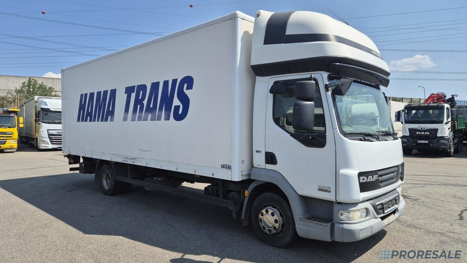 DAF FA LF 45.220 G12 EURO 5/EEV - skříňový + hydraulické čelo SAXAS - Kamion sa zatvorenim sandukom: slika 1 DAF FA LF 45.220 G12 EURO 5/EEV - skříňový + hydraulické čelo SAXAS - Kamion sa zatvorenim sandukom: slika 1