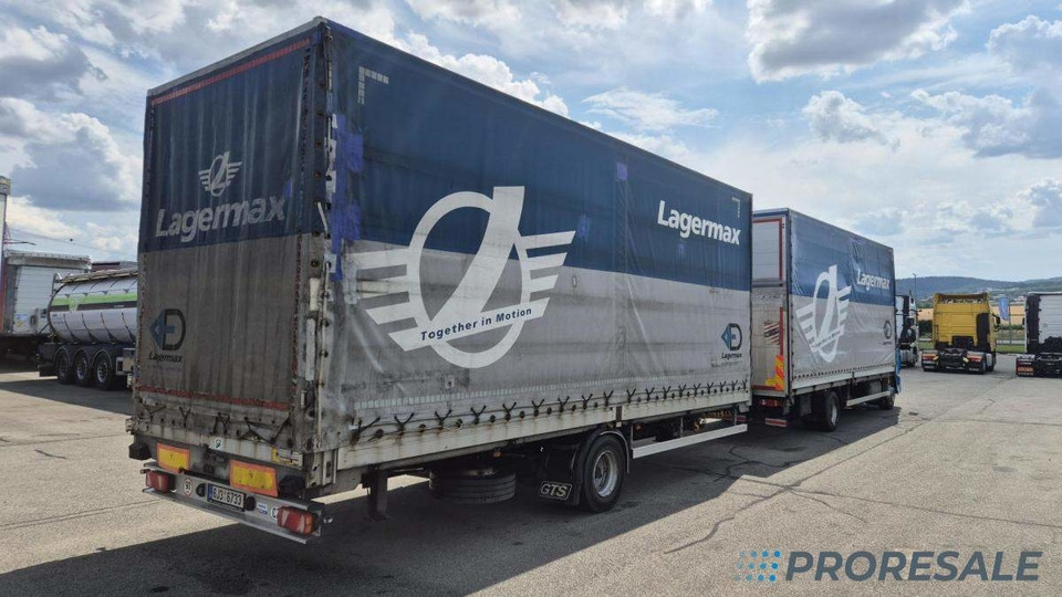 GTS PJT 10N 1-osý - prodejný jen s vozidlem DAF LF 260 FA EURO 6 D1853Z - cena je za celou soupravu - Prikolica sa ceradom: slika 1 GTS PJT 10N 1-osý - prodejný jen s vozidlem DAF LF 260 FA EURO 6 D1853Z - cena je za celou soupravu - Prikolica sa ceradom: slika 1