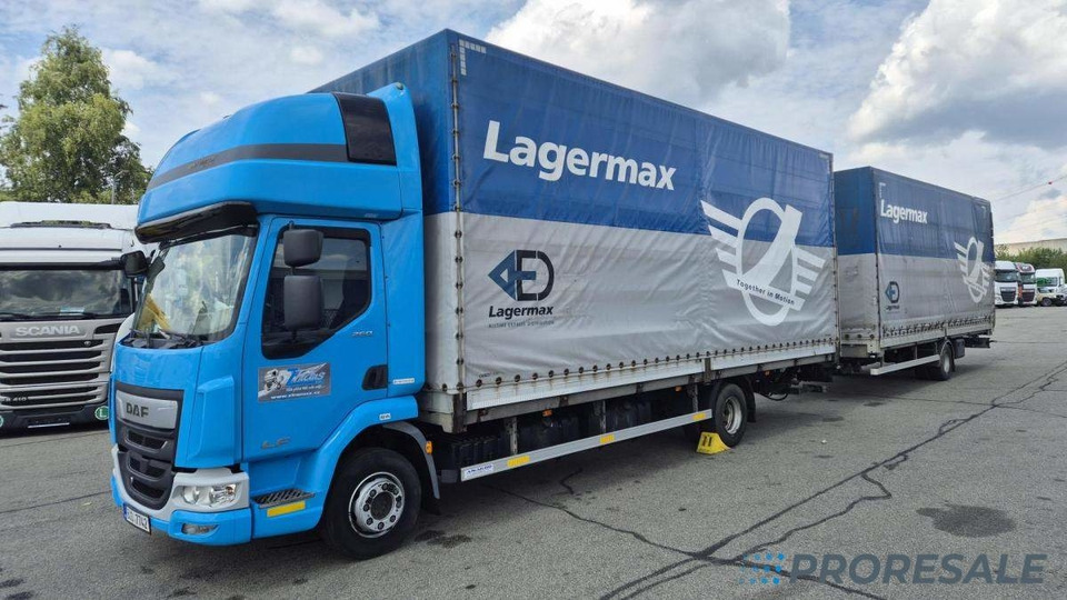 GTS PJT 10N 1-osý - prodejný jen s vozidlem DAF LF 260 FA EURO 6 D1853Z - cena je za celou soupravu - Prikolica sa ceradom: slika 3 GTS PJT 10N 1-osý - prodejný jen s vozidlem DAF LF 260 FA EURO 6 D1853Z - cena je za celou soupravu - Prikolica sa ceradom: slika 3