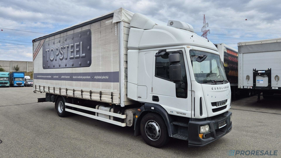 IVECO EUROCARGO ML 120E25 EURO 5 - valník s plachtou - Kamion sa ceradom: slika 1 IVECO EUROCARGO ML 120E25 EURO 5 - valník s plachtou - Kamion sa ceradom: slika 1