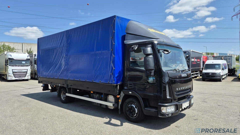 IVECO EUROCARGO ML 75E18 - valník s plachtou + zvedací čelo 1 t - Kamion sa ceradom: slika 1 IVECO EUROCARGO ML 75E18 - valník s plachtou + zvedací čelo 1 t - Kamion sa ceradom: slika 1