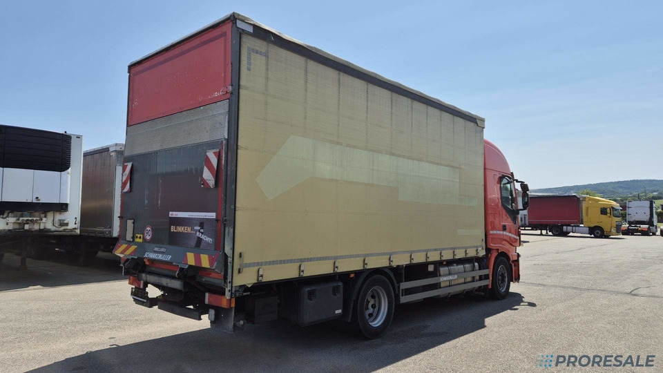 IVECO STRALIS AS 190S42 EURO 6 - valník s plachtou + hydraulické čelo - Kamion sa ceradom: slika 3 IVECO STRALIS AS 190S42 EURO 6 - valník s plachtou + hydraulické čelo - Kamion sa ceradom: slika 3