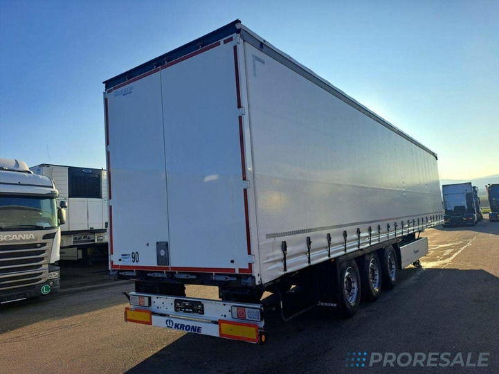 KRONE SD PROFI LINER + paletový koš 32 palet + 2 x zvedací náprava - Poluprikolica sa ceradom: slika 3 KRONE SD PROFI LINER + paletový koš 32 palet + 2 x zvedací náprava - Poluprikolica sa ceradom: slika 3