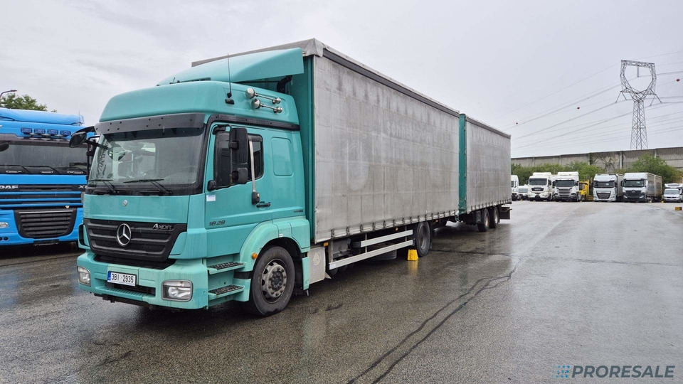 MERCEDES-BENZ AXOR 1829 L EURO 5 velkoobjemová souprava - prodejné jen s přívěsem RUFA ZTC 13-21 P0470Z - cena je za celou soupravu - Kamion sa ceradom: slika 2 MERCEDES-BENZ AXOR 1829 L EURO 5 velkoobjemová souprava - prodejné jen s přívěsem RUFA ZTC 13-21 P0470Z - cena je za celou soupravu - Kamion sa ceradom: slika 2