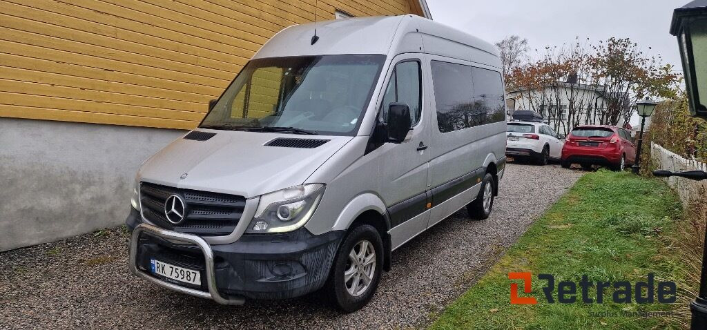 2014 Buss 10 seter MERCEDES-BENZ SPRINTER 316 EU-Godkjent - Minibus, Putnički kombi: slika 1 2014 Buss 10 seter MERCEDES-BENZ SPRINTER 316 EU-Godkjent - Minibus, Putnički kombi: slika 1