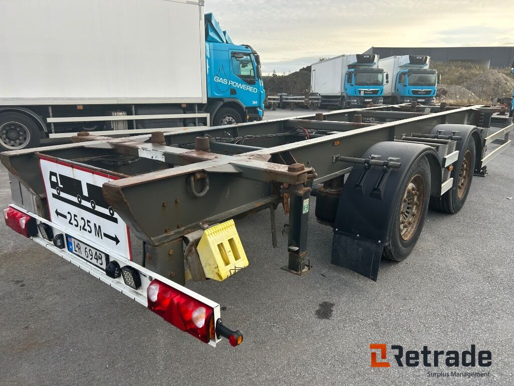 2014 Container henger F.A.G EU-Godkjent - Prikolica za prevoz kontejnera/ Prikolica sa promenjivim sandukom: slika 3 2014 Container henger F.A.G EU-Godkjent - Prikolica za prevoz kontejnera/ Prikolica sa promenjivim sandukom: slika 3