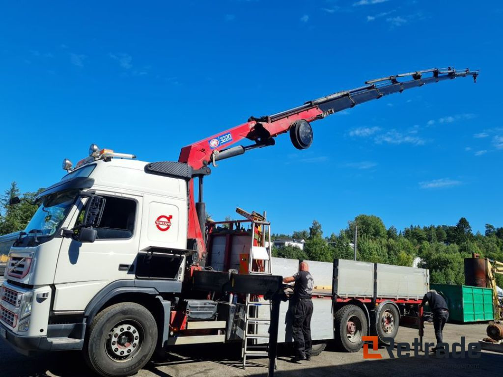 2014 mod. VOLVO FM 500 TRIDEM KRANBIL - Kamion sa tovarnim sandukom, Kamion sa dizalicom: slika 1 2014 mod. VOLVO FM 500 TRIDEM KRANBIL - Kamion sa tovarnim sandukom, Kamion sa dizalicom: slika 1