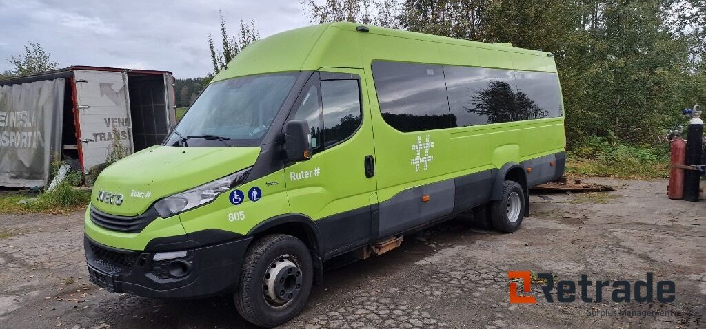 2017 Buss 16 seter IVECO DAILY Bensin + gass EU-Godkjent - Minibus, Putnički kombi: slika 1 2017 Buss 16 seter IVECO DAILY Bensin + gass EU-Godkjent - Minibus, Putnički kombi: slika 1