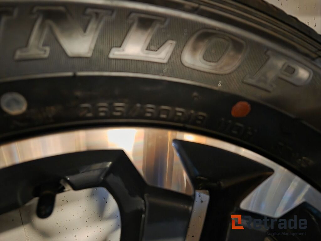 4 stk ubrukte felger og dekk som passer Mitsubishi L200 2022 mod - Građevinska oprema: slika 2 4 stk ubrukte felger og dekk som passer Mitsubishi L200 2022 mod - Građevinska oprema: slika 2