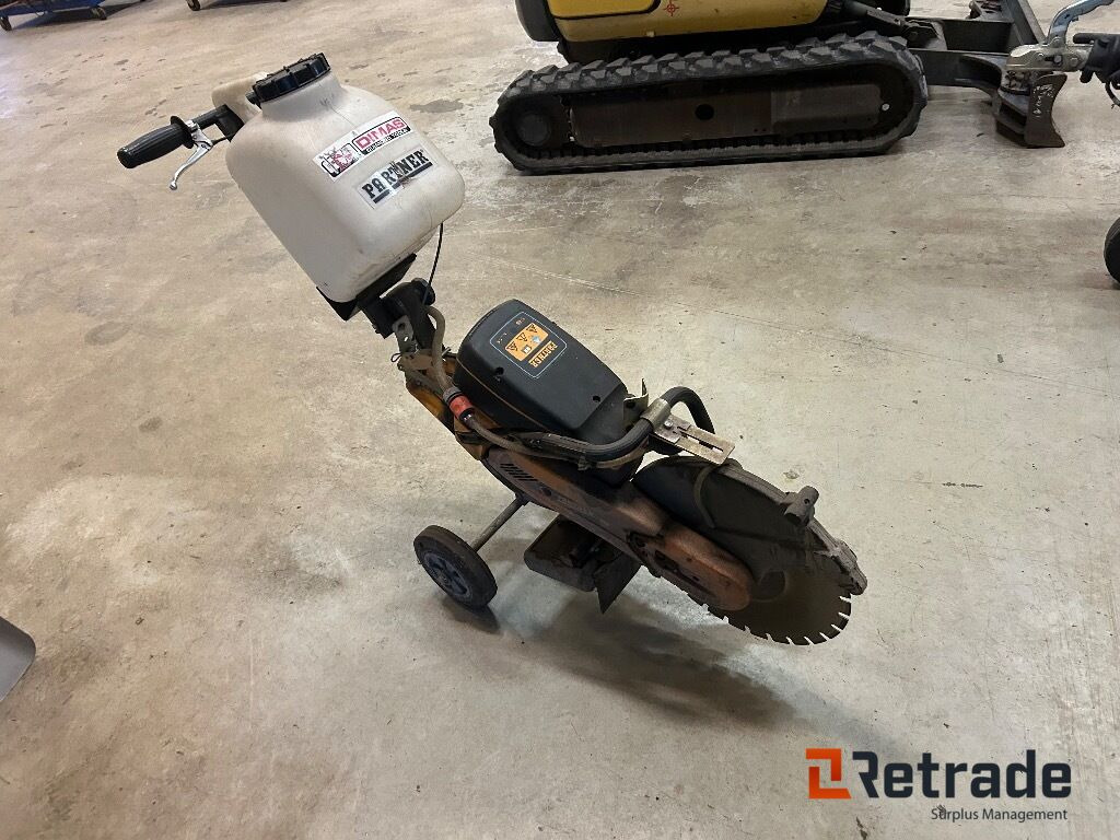 Asfalt og betong sag Partner K 1250 - Građevinska oprema: slika 2 Asfalt og betong sag Partner K 1250 - Građevinska oprema: slika 2