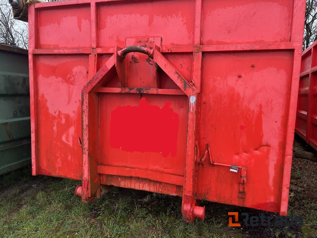 Container Container Høje sider Rød - Građevinska oprema: slika 2 Container Container Høje sider Rød - Građevinska oprema: slika 2