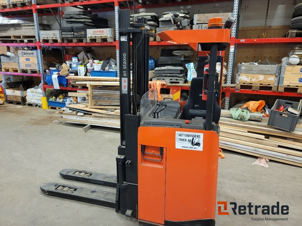 Gaffeltruck Sittstaplare BT SRE135L låga timmar - 2017 - Slagač: slika 3 Gaffeltruck Sittstaplare BT SRE135L låga timmar - 2017 - Slagač: slika 3