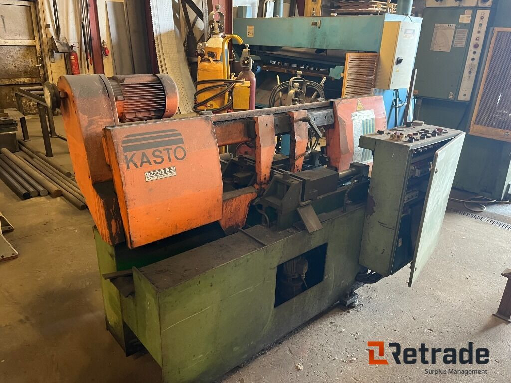 Industrimaskiner KASTO Båndsav SBA 220AU / BSM 220 BA - Tračna testera za metal: slika 1 Industrimaskiner KASTO Båndsav SBA 220AU / BSM 220 BA - Tračna testera za metal: slika 1