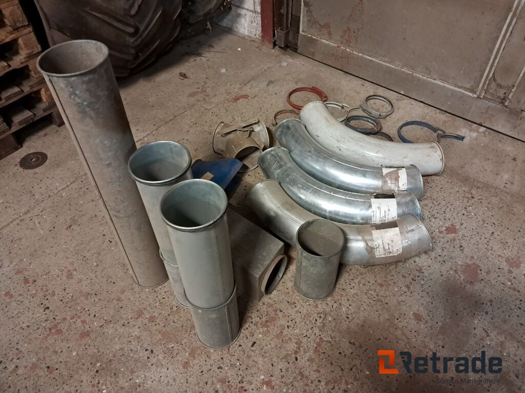 Lot med rør til Korntransport Kongskilde Ø160mm - Oprema za posle žetve: slika 3 Lot med rør til Korntransport Kongskilde Ø160mm - Oprema za posle žetve: slika 3