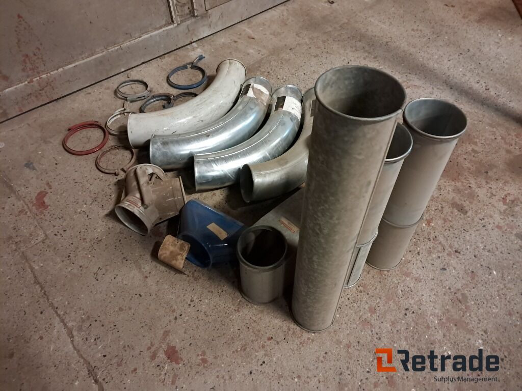 Lot med rør til Korntransport Kongskilde Ø160mm - Oprema za posle žetve: slika 4 Lot med rør til Korntransport Kongskilde Ø160mm - Oprema za posle žetve: slika 4