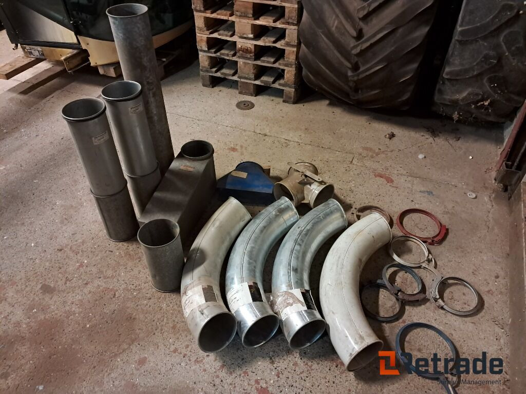 Lot med rør til Korntransport Kongskilde Ø160mm - Oprema za posle žetve: slika 2 Lot med rør til Korntransport Kongskilde Ø160mm - Oprema za posle žetve: slika 2