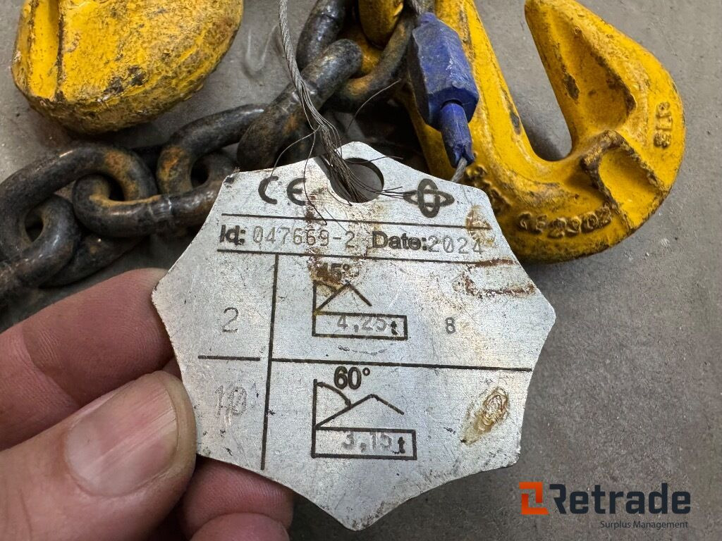 Skladišna oprema Lyft Kätting för till exempel kranbil paket med 6 objekt: slika 7 Skladišna oprema Lyft Kätting för till exempel kranbil paket med 6 objekt: slika 7