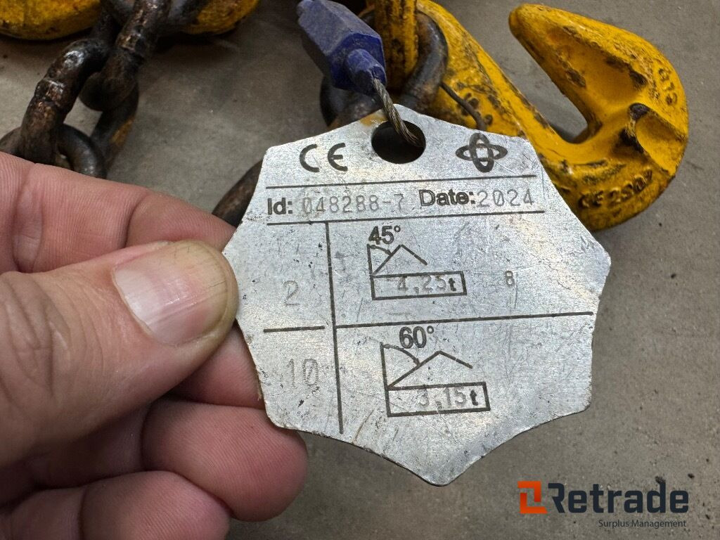 Skladišna oprema Lyft Kätting för till exempel kranbil paket med 6 objekt: slika 16 Skladišna oprema Lyft Kätting för till exempel kranbil paket med 6 objekt: slika 16