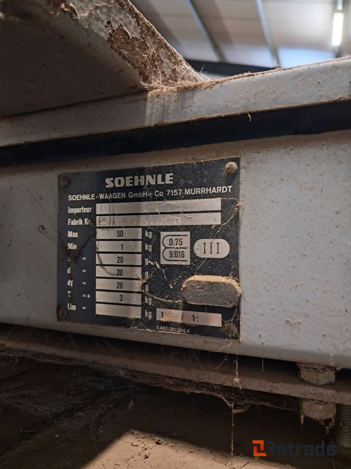 Poljoprivredna mašina De Lignie - vægt med mængde styring og sybånd: slika 9