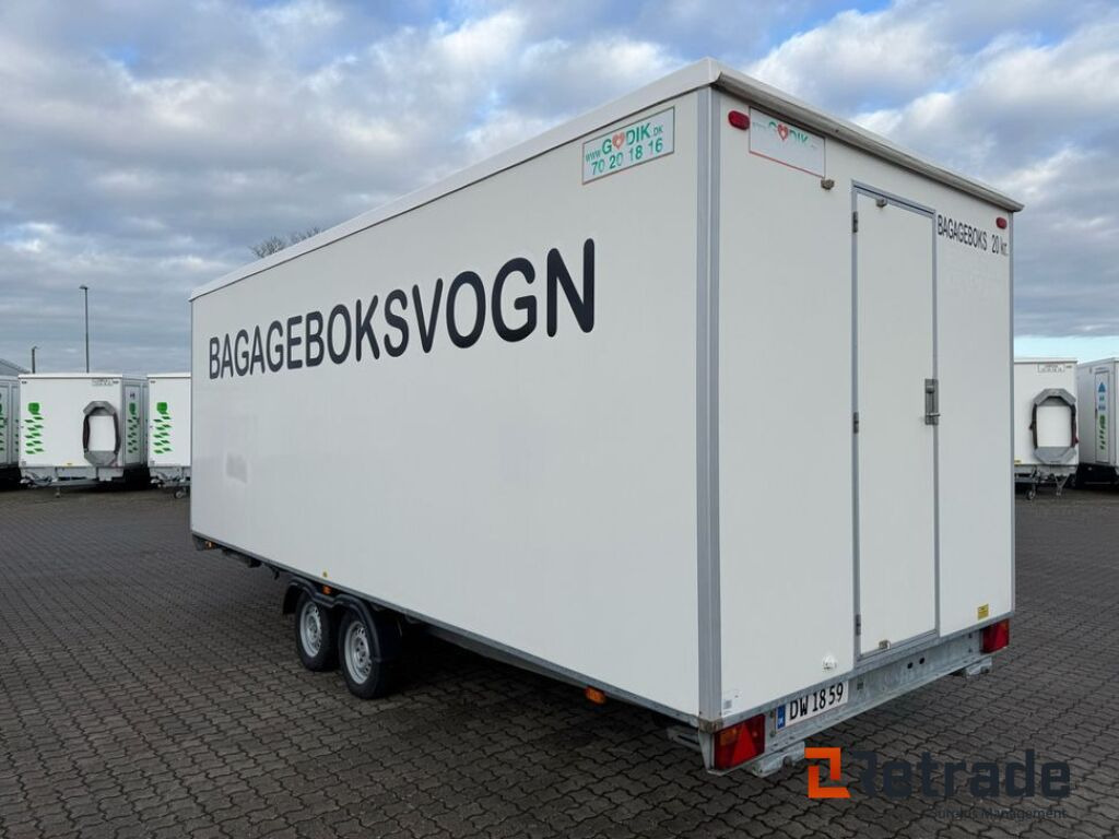 Scanvogn 1900 Bagagebox trailer m/54 skabe /Luggage box trailer with 54 cabinets./ A0025182 - Automobil: slika 5 Scanvogn 1900 Bagagebox trailer m/54 skabe /Luggage box trailer with 54 cabinets./ A0025182 - Automobil: slika 5