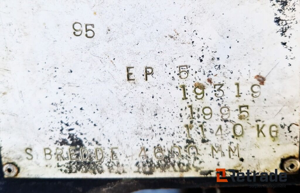 Snøryddingsutstyr Epoke Epoke EPS Snøplog - Građevinska oprema: slika 4 Snøryddingsutstyr Epoke Epoke EPS Snøplog - Građevinska oprema: slika 4