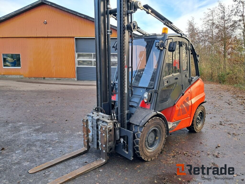 Truck Linde H45D-02 med Duplex mast og Combo-aggregator - Dizel viljuškar: slika 1 Truck Linde H45D-02 med Duplex mast og Combo-aggregator - Dizel viljuškar: slika 1