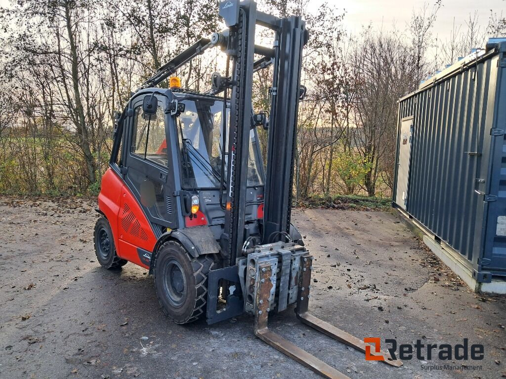 Truck Linde H45D-02 med Duplex mast og Combo-aggregator - Dizel viljuškar: slika 2 Truck Linde H45D-02 med Duplex mast og Combo-aggregator - Dizel viljuškar: slika 2
