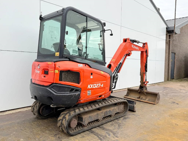 Kubota KX027-4 - Hammer Lines / Quick Coupler - Mini bager: slika 5 Kubota KX027-4 - Hammer Lines / Quick Coupler - Mini bager: slika 5