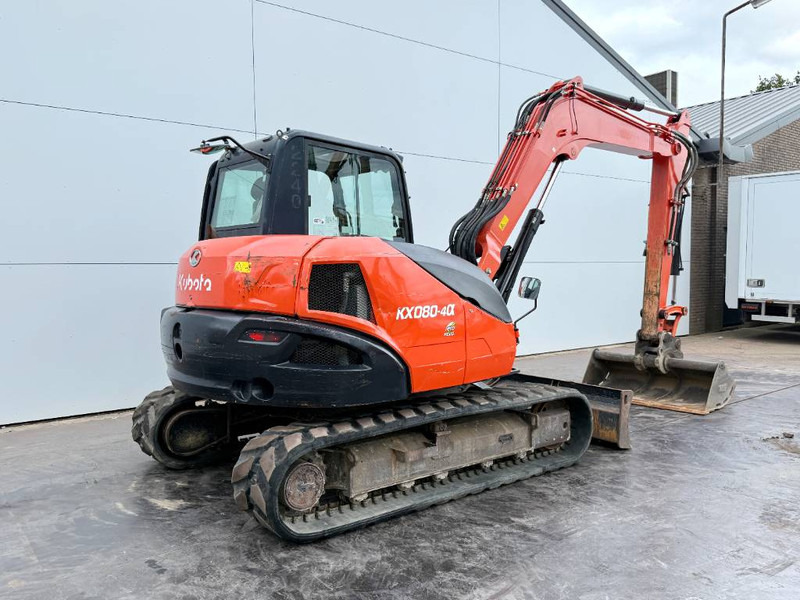 Kubota KX080-4A - Hammer Lines / Quick Coupler - Mini bager: slika 5 Kubota KX080-4A - Hammer Lines / Quick Coupler - Mini bager: slika 5